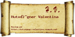 Hutvágner Valentina névjegykártya
